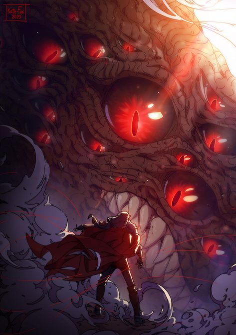 Wall Of Eyes, Red Hood Comic, Cosmic Horror, Monster Concept Art, Demon Art, Fox Art, Dragon Drawing, Game Inspiration, Creature Concept Art