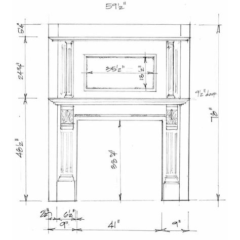 "Modest" Quartered Oak Fireplace Mantel Circa. 1903. Carved plinths and fluted columns add subtle yet refined decoration. Removed from a historic residence in Austin, Texas. This mantel is in excellent period condition, already crated, and ready for it's next home. Georgian Fireplace Mantel, Craftsman Fireplace Mantels, Victorian Fireplace Mantels, Traditional Fireplace Mantel, Curved Fireplace, Wood Fireplace Surrounds, Georgian Fireplaces, Craftsman Fireplace, Oak Mantel