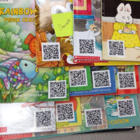 Listening Station Kindergarten, Preschool Listening Center, Qr Code Listening Centers, Qr Code Books, Concept Mapping, Qr Code Activities, Listening Station, Read To Someone, Audio Books For Kids