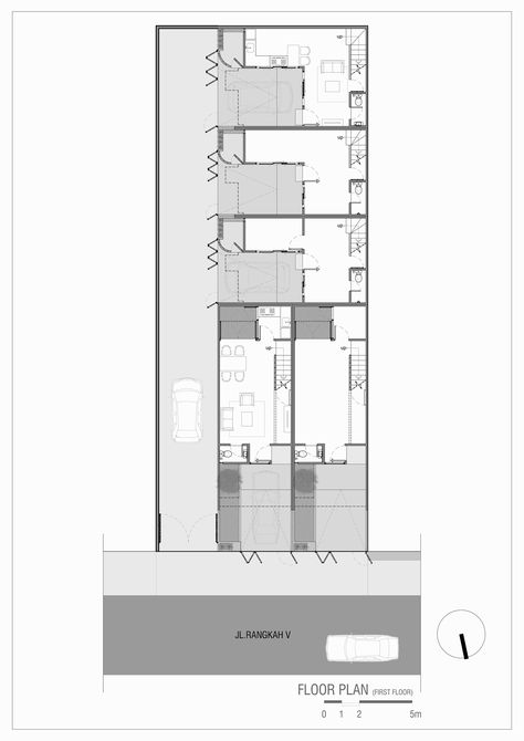 Micro Housing, Architecture Simple, Housing Plan, House Projects Architecture, Modern Minimalist House, Minimal House, Architecture Elevation, Building Images, Compact House