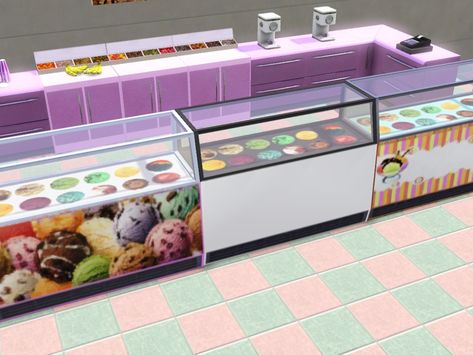 Sims 3 Furniture, Leftover Roast Lamb, Sims Rooms, The Sims 4 Lots, Sims 4 Cc Eyes, Sims 4 Kitchen, Sims 3 Mods, Ice Cream Stand, The Sims 4 Packs