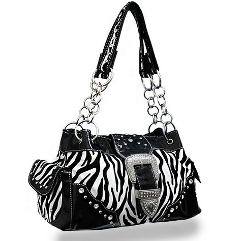 Zebra Y2k, 2000s Purse, 2000s Accessories, Zebra Purse, Coach Handbags Outlet, Y2k Bags, Rhinestone Belts, Cowgirl Jewelry, Luxury Purses