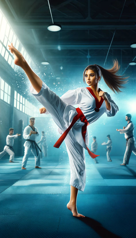 Discover the art and strategy of high kicks in Taekwondo! This blog post dives into the benefits and challenges of high kicks, exploring their role in training, competition, and self-defense. Learn why practicing high kicks is essential for flexibility, strength, and technique, and how to use them effectively. Whether you're a beginner or advanced martial artist, this insightful read will enhance your understanding of high kicks in Taekwondo. Read more on Taekwondo4Fitness.com! Taekwondo Training, Martial Artist, Taekwondo, Self Defense, Defense, How To Use, Blog Post, Benefits, Quick Saves