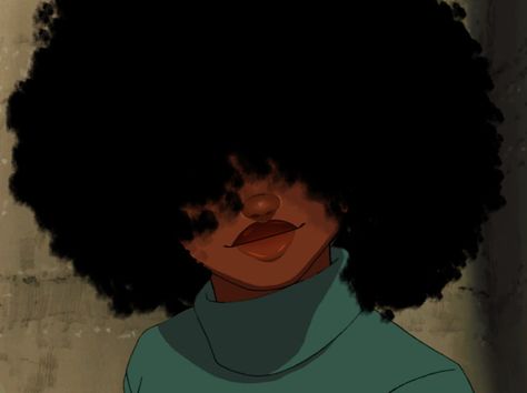 Poc Pfps, Black Hair, Hair, Anime, Black