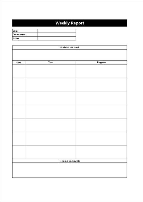 Weekly report template for excel2013 Weekly Report Template, Vacation Calendar, Sales Report Template, Weekly Report, Gantt Chart Templates, Project Status Report, Weekly Budget Planner, Invoice Template Word, Business Valuation