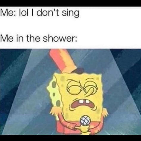 Funny Spongebob Memes, Spongebob Funny, Spongebob Memes, Crazy Funny Memes, Memes Humor, Nailed It, The Shower, Really Funny Memes, Funny Tweets