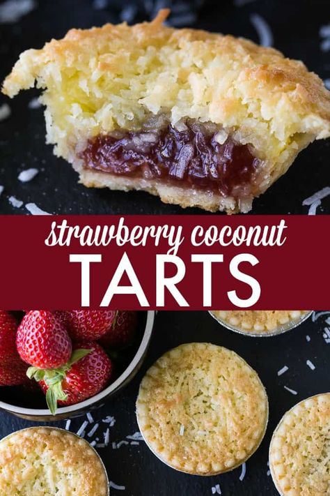 Tiny Tarts, Coconut Tart Recipe, Frozen Tart Shells, Coconut Tart, Beaux Desserts, Coconut Pie, Pies Maker, Sweet Pie, Coconut Recipes