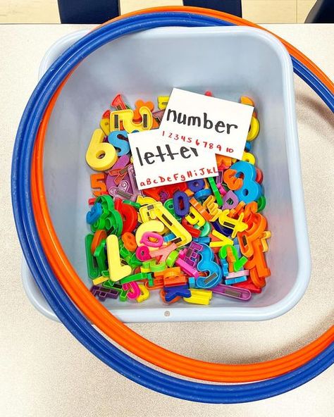 Kindergarten Table Top Activities, Cindy Kindergarten, Table Top Activities, Kinder Literacy Centers, Kindergarten Tables, Literacy Centres, Learning Time, Sorting Activities, Number Cards