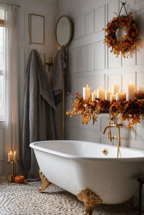 Fall Furniture , Autumn Cozy Fall ,Decor Easy Fall ,
Decor Neutral Fall ,Decor Fall ,Decor Inspiration ,Fall Decor Ideas Fall Mantle Decor With Tv, Autumn Bathroom Decor, Gothic Living Rooms, Goth Living Room, Fall Bathroom Decor Ideas, Gothic Living Room, Dark Boho Living Room, Neutral Wall Colors, Fall Bathroom Decor