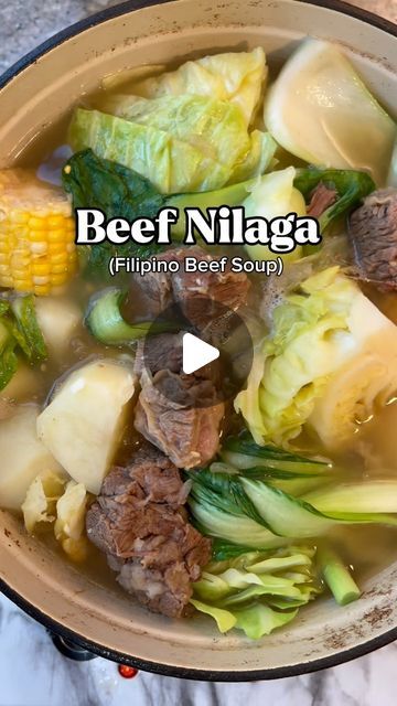 Pinoy Dishes Recipe, Beef Nilaga Filipino Food, Beef Soup Filipino Recipe, Filipino Soup Dishes, Filipino Beef Soup, Misua Soup Filipino Food, Easy Filipino Dishes, Ulam Pinoy Filipino Recipes Main Dishes, Philipino Food Recipe