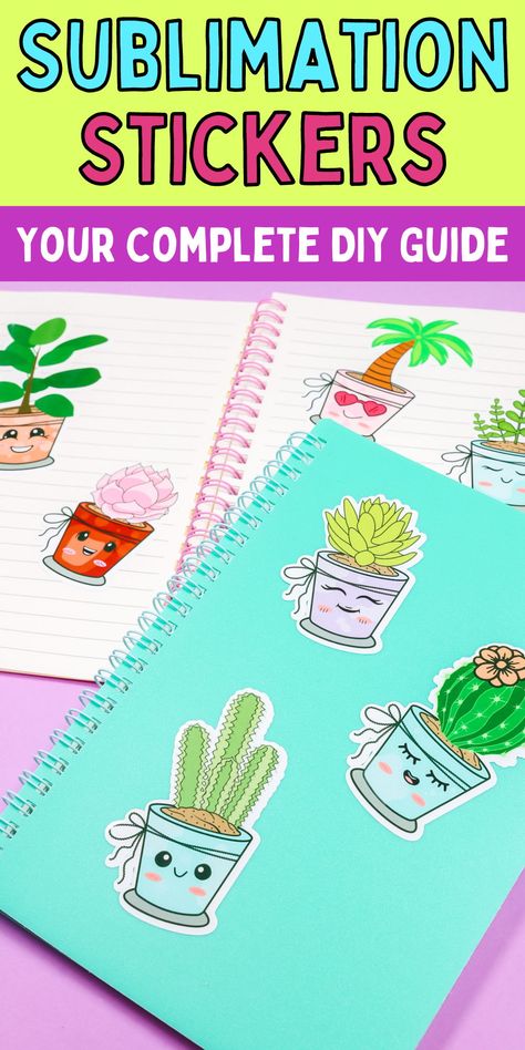 How To Make Stickers Design, Sublimation Stickers How To, How To Print Stickers, How To Make Vinyl Stickers, How To Make Stickers Homemade, Make Stickers At Home, Stickers At Home, Stickers To Make, Sublimation Stickers