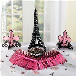 A Day in Paris Photo Prop Set | Party Delights Kate Spade Party Decorations, Boda Vintage Ideas, Eiffel Tower Centerpiece, Kate Spade Party, A Day In Paris, Paris Birthday Parties, Paris Theme Party, French Kids, Paris Birthday