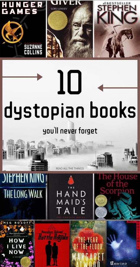 Dystopian Book Recommendations, Best Dystopian Books, Scifi Books, Dystopian Fiction Books, Books Recommendations, Teen Books, Novels Books, Writing Editing, Action Books