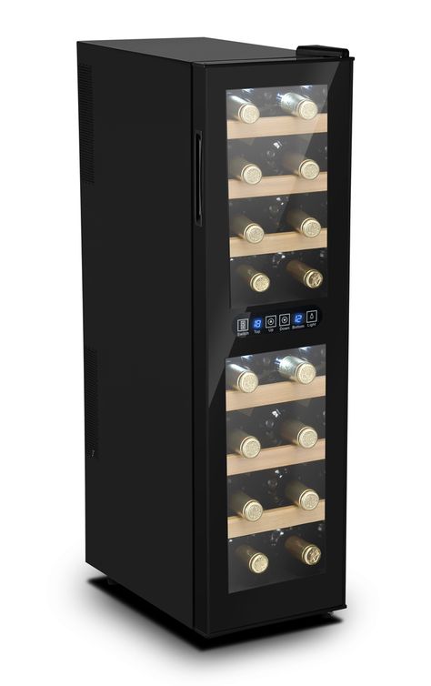 Wine Cooler Cabinet Ideas, Small Wine Cooler, Wine Station, Drinks Fridge, Home Cinema Room, Apartment Items, Small Fridges, Wine Coolers, Wine Decor