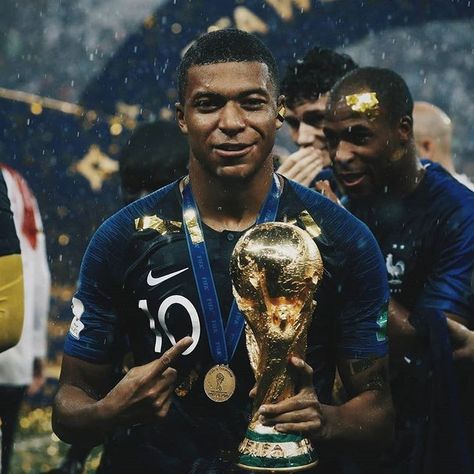 Soccer PinWire: Mbappe | Fifa World Cup Russia 2018 in 2018 | Pinterest | Football ... 10 mins ago - France's forward Kylian Mbappe celebrates scoring the opening goal during the Russia 2018 World Cup Group C football match between France and Peru at... Source:www.pinterest.com Results By RobinsPost Via Google Mbappe Art, Kilian Mbappe, Inter Milan Logo, France Fifa, World Cup Trophy, Barcelona Team, World Cup Russia 2018, France Football, Good Soccer Players