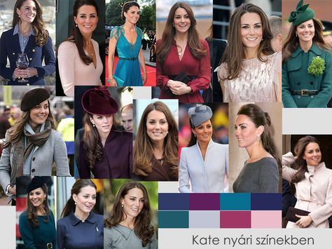 Kate Middleton Kate Middleton Summer, Soft Summer Fashion, Soft Summer Color Palette, Soft Summer Colors, Summer Palette, Summer Color Palette, Wardrobe Planning, Sunset Summer, Soft Summer