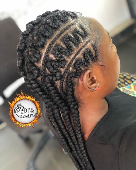 ADI'S BEAUTY call--0209627202 on Instagram: “Zigzag hair braid style for more information please call 0209627202 now for an appointment with the king of braids @adis_beauty 🇬🇭🇬🇭🇬🇭to…” Zigzag Cornrows Braid Hairstyles, Zig Zag Hairstyle, Zigzag Hairstyles, Zigzag Cornrows, Zigzag Braids, Zig Zag Braids, Queen Hairstyles, Hairstyle For Kids, Zig Zag Braid