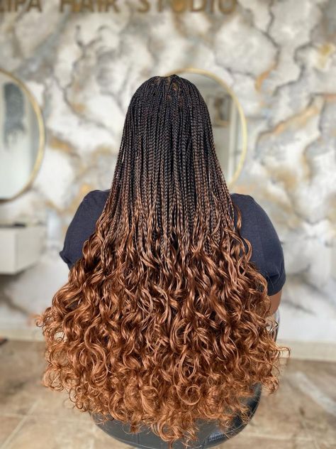 4 bundles used Spanish Curls Hairstyles, Spanish Curl Braids, Spanish Braids, Goddess Curls, Spanish Hair, Spanish Hairstyles, Vacation Hair, Box Braid Hair, Braids Pictures