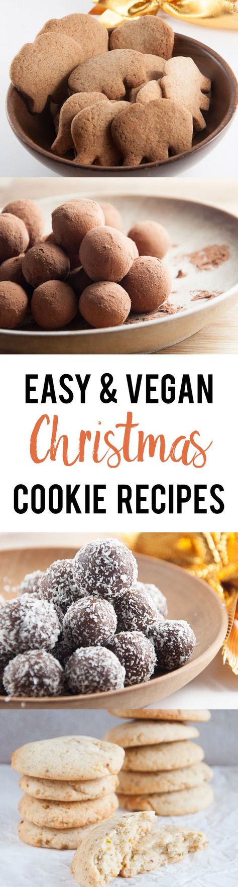 Vegan Christmas Cookies Recipes, Creative Christmas Cookies, Vegan Christmas Desserts, Vegan Holiday Cookies, Vegan Xmas, Patisserie Vegan, Vegan Christmas Cookies, Vegan Holiday Recipes, Vegan Christmas Recipes