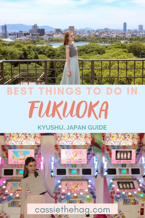 Itinerary and Guide for Fukuoka - one of the best places to visit in Japan! Build A Floating Bed, Kyushu Japan, Beautiful Places In Japan, Japan Bucket List, Japan Destinations, Japanese Travel, Visit Tokyo, Japan Guide, Japan Itinerary