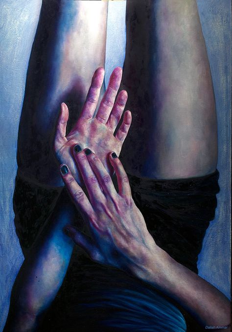 Self Discovery Art, Legs Painting, Legs Art, Body Artwork, Hands Reaching Out, Arm Painting, Painting Dark, Guided Art, Gcse Art