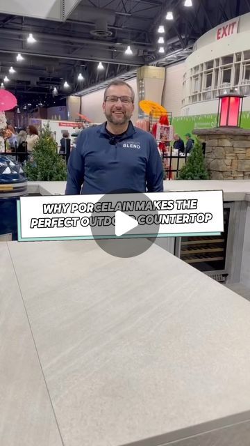 Belgard Outdoor Living on Instagram: "Porcelain Paver Countertops 🤌

📍The Philadelphia #FlowerShow 
💐 @phsgardening 

#belgardoutdoorliving 
#belgard
#outdoorkitchen
#outdoorbar
#hardscapedesign" Hardscape Design, Outdoor Bar, Flower Show, Philadelphia, Outdoor Kitchen, Countertops, Outdoor Living, Porcelain, Instagram