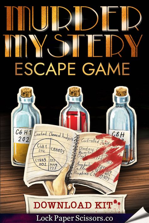 Mystery Escape Room, Party Music Playlist, Mystery Party Game, Mystery Dinner Party, Mystery Parties, Teen Party Games, Teaching Stem, Mystery Dinner, Witch Stuff