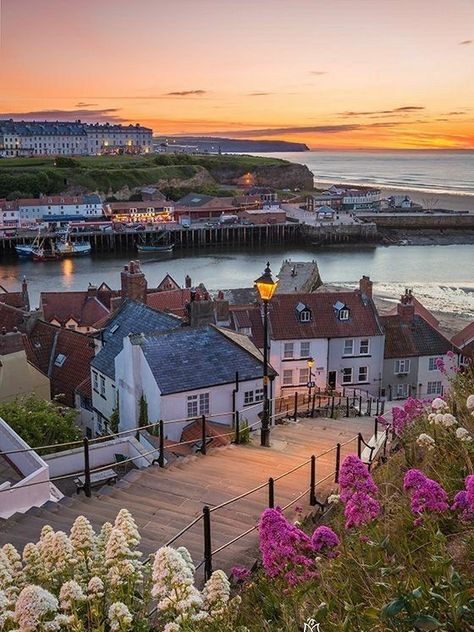 Whitby England, Whitby Abbey, Yorkshire England, English Countryside, England Travel, Pretty Places, North Yorkshire, Own Home, Dream Vacations