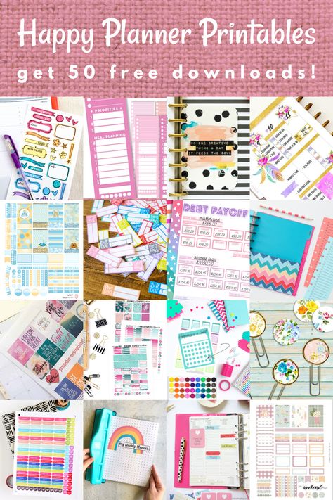 Designing A Planner, Happy Planner Template, Happy Planner Templates Free Printables, Happy Planner Recipe Printable, Free Happy Planner Stickers, Happy Planner Sticker Organization, Happy Planner Page Ideas, Frankenplanner Happy Planner, Happy Planner Mini Printables Free