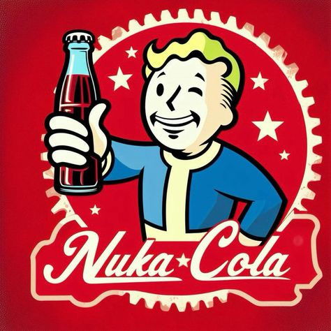 Nuka cola fan art from the popular ‘fallout’ #ilikeiwantilove #ai #aiart #aifanart #fallout #nukacola @nightcafestudio Find in my store link above in description Fallout 4 Art, Nuka Cola Poster, Fallout 4 Fan Art, Fallout 4 Poster, Fallout Party, Fallout Aesthetic, Coca Cola Illustration, Fallout Theme, Fallout Fanart