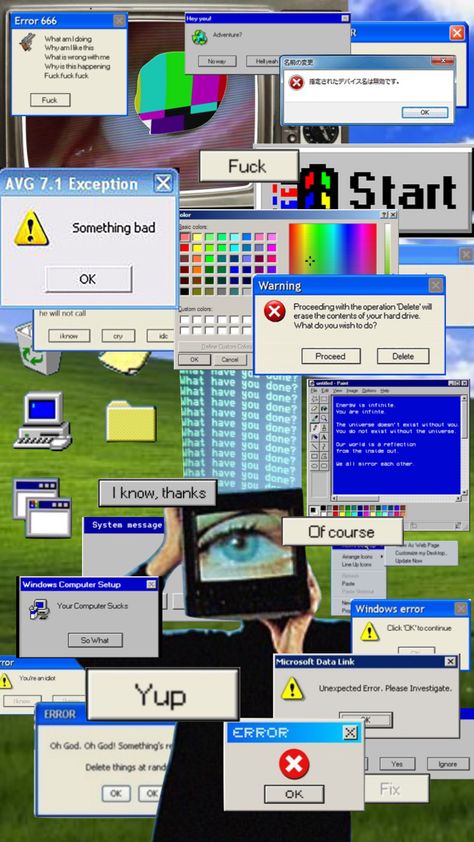 Error Computer Aesthetic, 2000 Windows Aesthetic, Computer Glitch Aesthetic, Retro Windows Aesthetic, Old Windows Interface, Windows 2000 Aesthetic, Windows Pop Up Aesthetic, Windows Vista Aesthetic, Old Windows Computer Aesthetic