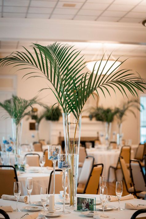 Miami Vice Theme, African Inspired Decor, Elegant Wedding Centerpiece, Tropical Wedding Flowers, Winter Park Fl, Catholic Wedding, Wedding Decor Style, Waterfront Wedding, Ballroom Wedding