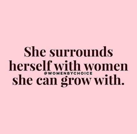 At some point in life, it can seem like you have a revolving door of friendships. When you're constantly growing, it's normal to see friends come and go. As you're evolving and changing so will your interests and priorities. There are some friends that will be motivated by your growth and grow with you and some that will try to convince you to stay the same because they aren't ready to grow. If you have goals, surround yourself with women who have goals. Surround yourself with women who are ... Friends Come And Go, Friendship Quotes, Woman Quotes, The Words, Great Quotes, Inspire Me, Wise Words, Favorite Quotes, Quotes To Live By
