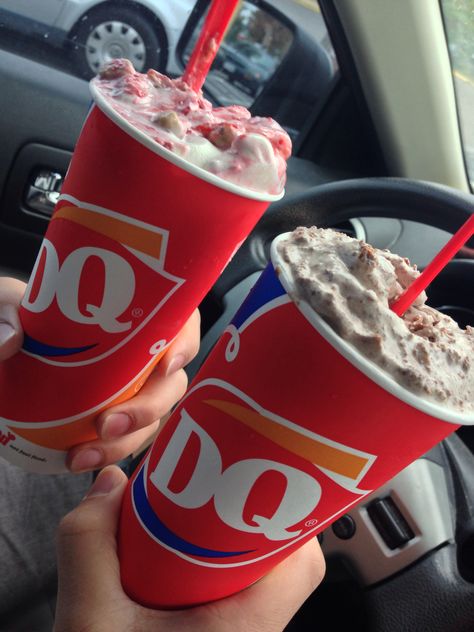 #dq #blizzards Dq Ice Cream, Dq Blizzard, Dr Pepper Can, Dairy Queen, Dr Pepper, Coca Cola, Beverage Can, Comfort Food, Ice Cream