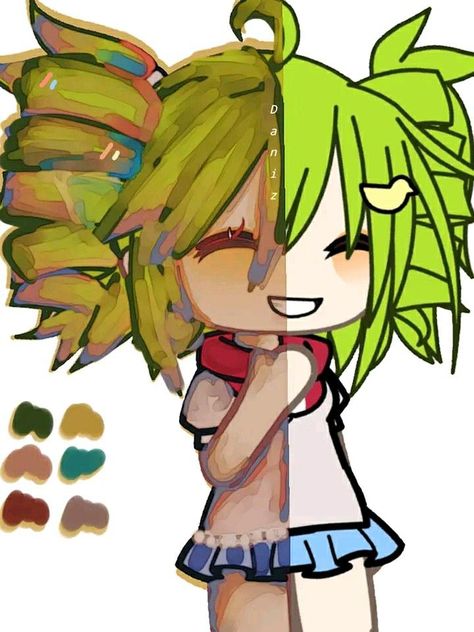 Mha Green Screen, Gacha Edit Oc, Gacha Club Eye Ideas, Gacha Life Oc Edit, Gacha Character Ideas, Gacha Edit Tutorial, Gacha Club Hair, Hair Gacha, Gacha Hair