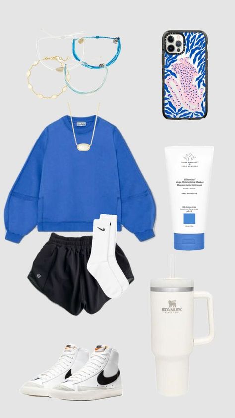 Check out starsamirocks's Shuffles #preppy #outfitinspo #darkblue Preppy Vacation Outfits, Preppy Shein, Summer Preppy Outfits, Outfit Ideas Preppy, Lululemon Stuff, Preppy Outfit Ideas, Preppy Ootd, Preppy Vacation, Shuffles Preppy