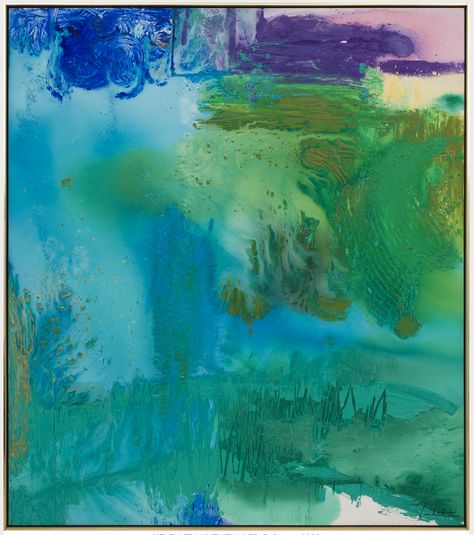 Debussy, 1992 Helen Frankenthaler Paintings, Frankenthaler Helen, Frankenthaler Paintings, Colour Fields, Rothko Paintings, Field Art, Abstract Expressionist Art, Helen Frankenthaler, Gcse Art Sketchbook