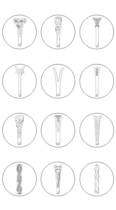 Ring Pattern Design, Ring Template Free Printable, Ring Designs Sketch, How To Draw Rings, Ring Designs Drawing, Customized Wedding Rings, Jewellery Design Sketches Jewelry Drawing, Engagement Ring Drawing, Engagement Ring Sketch