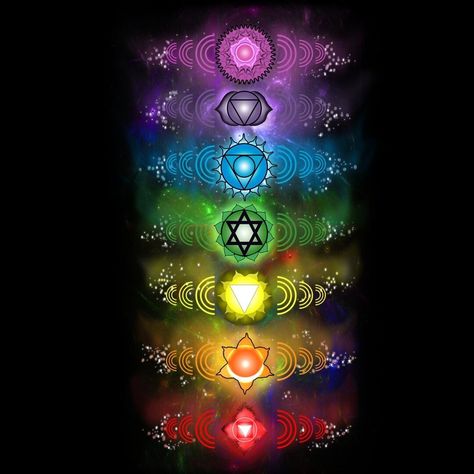 Chakra Meditation Art, Chakra Tattoo, Chakra Art, Meditation Art, Rainbow Wallpaper, Les Chakras, Chakra Meditation, 7 Chakras, Chakra Stones