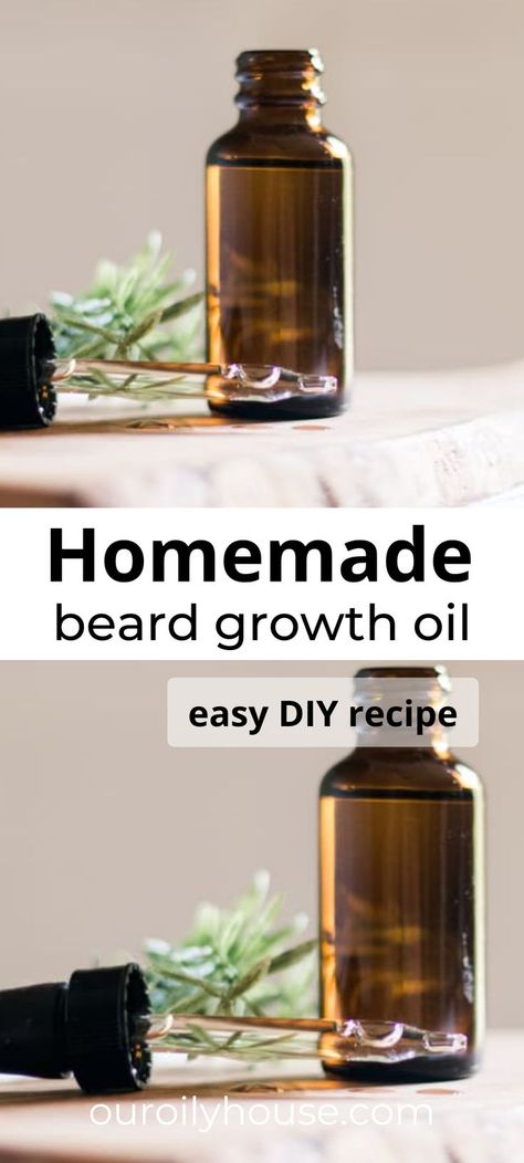 Homemade Beard Oil, Natural Beard Growth, Hair Growth Oil Recipe, Diy Beard Oil, Beard Oil Recipe, Homemade Hair Oil, Essential Oil Hair Growth, Diy Beard, Facial Hair Growth