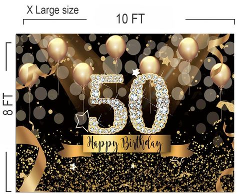 50th Birthday Backdrop Large 5 X 7 Backdrop 30th 40th 50th | Etsy Australia 50th Birthday Backdrop, Couple Birthday, 70th Birthday Decorations, Birthday Backdrops, Happy 70 Birthday, Glitter Balloons, 70th Birthday Parties, Birthday Balloon Decorations, Birthday Photography