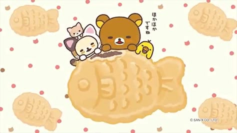 b982b860211021b01f064c80c5dd6517.gif (500×281) Rillakuma Wallpaper Desktop, Korilakkuma Wallpaper Desktop, Cute Gif Wallpapers For Laptop, Taiyaki Wallpaper, Chromebook Wallpaper Gif, Rilakkuma Header, Rilakkuma Wallpaper Desktop, Cutecore Gifs, Rilakkuma Banner