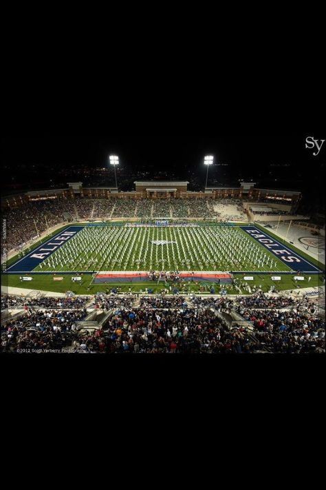 ALLEN HIGH SCHOOL: STATE 2012 Allen High School, Texas Icons, Allen Texas, Friday Night Football, Texas Sports, Eagles Football, Texas Girl, Football Stadium, Dallas Cowboys Football