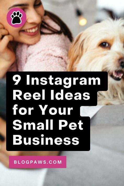 woman laying on a bed taking a selfie with her dog | 9 instagram reel ideas for your small pet business Dog Reels Ideas, Dog Content Ideas, Pet Marketing, Pet Influencer, Pet Services Business, Instagram Reel Ideas, Puppy Yoga, Instagram Reels Ideas, Pet Store Ideas