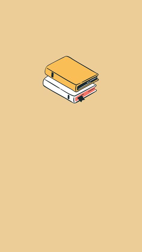 #Wallpaper #Aesthetic #Simple #Pastel #Book #Study #Canva Book Drawing Wallpaper, Simple Book Wallpaper, Yellow Study Aesthetic, Minimalist Book, Yellow Aesthetic Pastel, Book Background, Drawing Wallpaper, Book Wallpaper, Simple Aesthetic