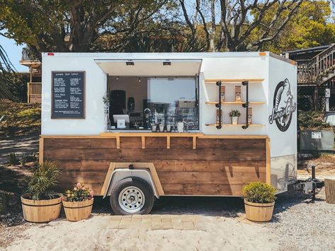 JumpinGoat Coffee Costa Cafe, Kombi Food Truck, Foodtrucks Ideas, Coffee Food Truck, Mobile Coffee Shop, Coffee Trailer, Coffee Van, Mobile Coffee, Outdoor Entryway