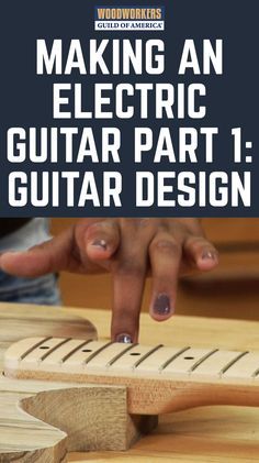 Build Your Own Guitar, Diy Electric Guitar, Woodworking Gifts, Electric Guitar Kits, Electric Guitar Parts, Guitar Diy, Guitar Tech, Electric Guitar Design, Custom Electric Guitars