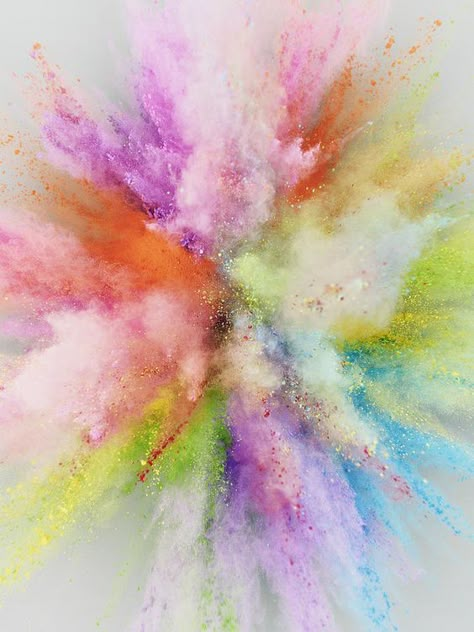 Color Explosion Wallpaper, Glitter Explosion, Paint Explosion, Powder Explosion, Rainbow Explosion, Colour Explosion, Phone Wallpapers Tumblr, Holi Poster, Pastel Iphone Wallpaper