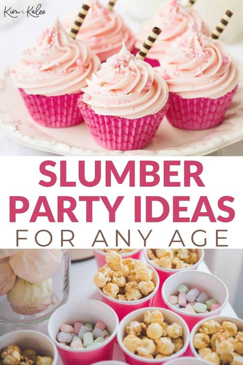 Sleepover Cupcakes Ideas, Slumber Party Snacks, Pajama Party Ideas, Slumber Party Foods, Slime Making Party, Slumber Party Ideas, Pancakes And Pajamas, Pijama Party, Bridesmaids Robes