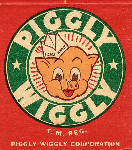 september 6, first self-service grocery store, piggly wiggly, opens in 1916 (photo by roadside pictures on flickr) Piggly Wiggly, Cartoon Photo, Old Ads, Southern Charm, Down South, Sweet Memories, Look Vintage, Pics Art, The Good Old Days